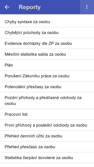 Reporty